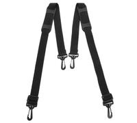 TOYANDONA Adjustable Waterproof and Shockproof Violin Case Shoulder Straps with Widened Padded Oxford Cloth Belt and Plastic Hooks Replacement for Musicians Instrument Bag