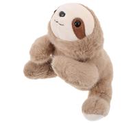 TOYANDONA Adorable Sloth Plush Soft Stuffed Animal Doll Cute Cartoon Plush Plaything for Home Car Dashboard Decoration Lovely Sloth Ornament Gift for Teens and Adults