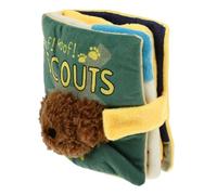 TOYANDONA Adorable Sniffing Dog Toy Interactive Foraging Mat Sound Cute Food Hiding Book for Dogs Engaging Household Toy for PET Training