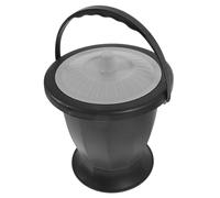 TOYANDONA Adult Toilet Spittoon Portable Urinal Lid and Handle for Elderly Home Use Night Bedpan