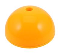 TOYANDONA Agility Pole Base Football Marker Pole Coaching Stick Yellow Plastic High Visibility Easy Installation for Soccer Matches Training