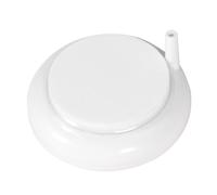 TOYANDONA Air Bubble Stone 50mm Diffuser with Cup round White Ceramic Washable and Safe for, Aquarium Oxygen Stone for Fish and Hydroponic Growing System
