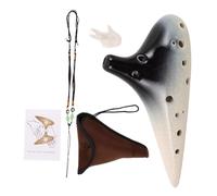 TOYANDONA Alto Ocarina Ceramic Musical Instrument Alto c Beginner Ocarina Instrument for Practice Performances and Music Enthusiasts Music