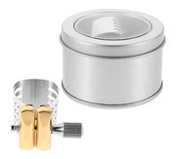 TOYANDONA Alto Sax Mouthpiece Fastener Clip Durable Stainless Steel Accessory for Saxophone for Beginners Students Easy to Clean Maintain for School Bands Performances