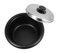 TOYANDONA Aluminium Alloy Rice Cooker Inner Pot with Scale Capacity Non-stick Electric Cooker Replacement Accessory for Kitchen Gadgets Random Handle Color Heat Transfer Random Color