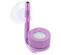 TOYANDONA Aluminum Alloy Aquarium Diffuser Purple Micro Bubble Diffusion Uniform Release Easy Installation for Healthy Water Plant Growth Fish Tank System