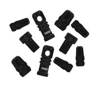 TOYANDONA Aluminum Alloy Bike Tire Valve Stem Caps Lightweight Multipurpose Covers with French to American Valve Conversion Debris Protection for Various Bicycle Tire Nozzles