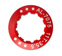 TOYANDONA Aluminum Alloy Flywheel Cover Replacement Screw Nut Fixed Cover for Mountainous Highway Folding Bicycle Flywheel Ring Lock