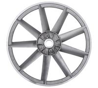 TOYANDONA Aluminum Compressor Drive Pulley Flywheel, B Type Silver Air Compressor Belt Pulley for Pump Motor, Noise Reduction Design