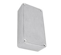 TOYANDONA Aluminum Guitar Pedal Enclosure Box Die-cast Design for Amplifier Projects Elegant Electronics Storage Fit for Various Devices