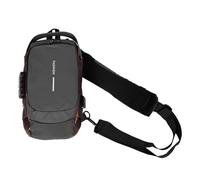 TOYANDONA Anti-theft Nylon Sling Bag with Password Lock for Men and Women Large Capacity Chest Crossbody Pack for Travel Hiking Urban Commuting Stylish and Secure Everyday Carry