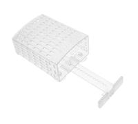 TOYANDONA Aquarium Plant Holders 2 Set with Extendable Hooks and Suction Cups Compatible with Peat Substrates Plastic Aquatic Plant Pots for 2cm Thick Fish Tanks for South American