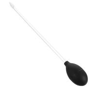TOYANDONA Aquarium Water Changer and Feeder Tool for Fish and Shrimps 35cm Long Plastic Pipette Cleaner Black Colour Removes Dirt and Sucks Fish Stool for Tank and Aquarium Use
