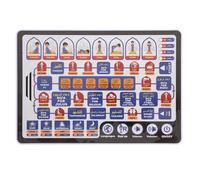 TOYANDONA Arabic Alphabet Learning Game for Boys and Girls Interactive Arabic Learning Pad Talking Flash Cards Early Education Machine for Boy Girl