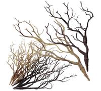 TOYANDONA Artificial Antler Branches Realistic Shape 8pcs Plastic Tree Branches Never Wither and Easy to Reuse for Decoration for Wedding and Evening Party Decor