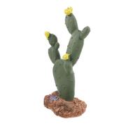 TOYANDONA Artificial Cactus Plants Reptile Decor for Tortoise Lizard Gecko Tank Habitat Desert Simulation Cactus Plant Landscaping