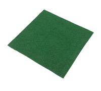TOYANDONA Artificial Faux Grass Table Runner 24x24in Square Tile for Manhole Cover Decoration, Plastic Material with Easy Installation and Low Maintenance, for Urban Greening and Outdoor
