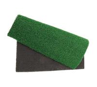 TOYANDONA Artificial Grass Turtle Basking Platform with Reptile Ramp Floating Turf Mat for Turtle Tank Easy Assembly Sloped Resting Terrace for Enhanced Mobility and Natural Habitat Decor