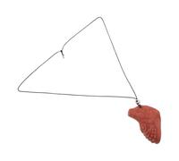 TOYANDONA Aztec Death Whistle Clay Ocarina Handmade Tribal Whistle and Noise Maker Function Halloween Prank for Adults and Stage Performances