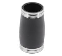 TOYANDONA B Flat Clarinet Barrel Two-section Bakelite Tuning Tube 58mm High Pitch Clarinet Accessory Compact Pitch for Beginners Music Equipment
