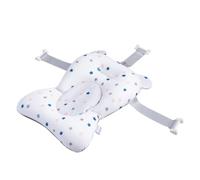 TOYANDONA Baby Bath Support Cushion with Adjustable Tilt Angle, Foam and Plastic Material for Comfort and Support During Bath Times for Newborns and Toddlers