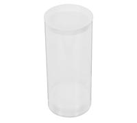 TOYANDONA Badminton Storage Shuttlecock Plastic Tube Portable | Holds Three or Six Shuttlecocks, White Finish, Gym Use and Sports, Sturdy Versatile Design for Easy Carrying