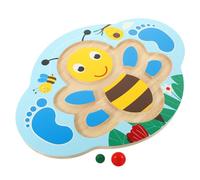 TOYANDONA Balance Plate Wooden Wobble Board for Sensory Fitness Board for Balance Training Motor Skill Development and Creative Indoor Play Suitable for Autistic and Montessori Learning