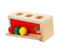 TOYANDONA Ball Drop Box for Months Early Learning Educational Game Enhancing Hand Eye Coordination and Memory Development for Preschool Teaching Tool