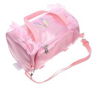 TOYANDONA Ballet Dance Bag Stylish and Convenient Makeup Travel Bag Satin with Easy Access Spacious for Young Dancers the Go