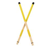 TOYANDONA Bamboo Drumset Drumsticks Pair of Wooden Drum Brushes Percussion Instrument Drum Sticks Jass Stick Style