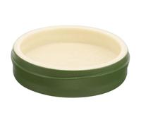 TOYANDONA Bamboo Feeding Bowl for Reptile Food Dish and Tortoise Water Dish for Bearded Dragon Feeder Bowl in Turtle Tank Accessories