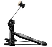 TOYANDONA Bass Drum Pedal and Adjustable Spring Tension with Anti-slip Design Aluminium Alloy Kick Pedal Featuring Thick Chain and Widened Base Plate for Stable and Consistent Feel