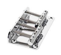 TOYANDONA Bass Guitar Bridge String Hard Tail Design for Electric Bass Comfortable Grip for Various Music Styles Construction Stable Performance Fade Resistant