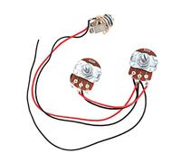 TOYANDONA Bass Guitar Preamp Wiring Circuit Kit Active Bass Wiring Harness Volume Tone Control for Guitar Refitting and Electronics Maintenance