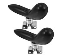 TOYANDONA Bassoon Thumb Rest Hand Saddle Stabilizer Grip Matte Antislip Surface with Abs and Silver Plating Metal 2pcs Easy Replacement to Thumb Fatigue for Rehearsals and Outdoor Wind