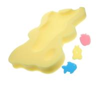 TOYANDONA Bath Cushion Mat for Boy Girl Newborn Soft Sponge Pad Bath Sponges Months Plus Random Style