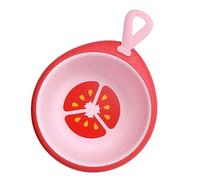 TOYANDONA Bath Shower Bowl 's Bath Suction Plate Bowls Multipurpose Portable Wash Basin for Boys and Girls Fruit Shaped Basin Thickened High-Temperature Resistance Sturdy Design