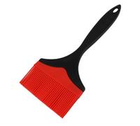 TOYANDONA BBQ Basting Brush Wide Silicone Head Ergonomic Handle Multi-use Pastry Oil Brush for Grilling Barbecue Cooking and Baking Heat Resistant Portable for Indoor Outdoor Use