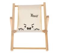 TOYANDONA Beach Chair Cell Phone Holder Wooden Tabletop Stand Decor