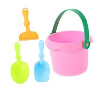 TOYANDONA Beach Sand with Molds and Buckets Portable Sand for Boys and Safe and Easy Clean Water Play Accessories Promotes Creativity and Imagination for Little Hands Random Color
