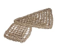 TOYANDONA Bearded Dragon Hammock Seaweed Woven Pet Mat Lizard Sleeping Bed for Geckos Chameleons Reptile Habitat Accessory Suitable for Vivarium and Small Animal Enclosures