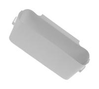 TOYANDONA Bedside Hanging Organizer Basket for Bunk Bed White Bedside Storage Basket with Hooks for Dorm Rooms and Small Spaces