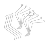 TOYANDONA Beehive Frame Connectors with Smooth Burr-free Surface 14pcs Stainless Steel Spring Clips and Secure Hive Box Fastening for Beekeeping Tools Suitable for Apiary Operations