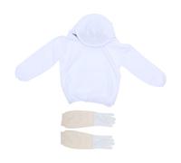 TOYANDONA Beekeeping Outfit Set with Bee Gloves and Protective Hat Durable Beekeeper Supply for Professionals Beginners Comfortable Breathable and Flexible Design for Safe Honey Harvesting