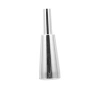 TOYANDONA Beginner to Professional Trumpet Mouthpiece Silvered Cornet Trumpet Accessory Craftsmanship Detail