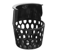 TOYANDONA Billiard Storage Basket Billiard Drop Basket Plastic Black Catches Holed Balls Prevents Falling for Pool Table Installation
