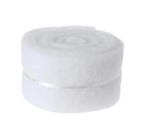 TOYANDONA Biochemical Filter Sponge for Fish Tank Thick White Polyether Aquarium Filter Cotton Reusable Biological Media for Freshwater and Saltwater Tanks Algae Control and Water Quality