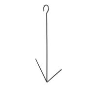TOYANDONA Bird Feeder Easy Visible Hanging with and Levels, for Iron Material with 2 Prongs Suitable Outdoor Hummingbirds Fruit for Trees and Courtyards