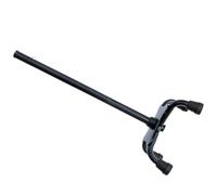 TOYANDONA Black Aluminum Alloy Crutch Feet Sleeves with Nonstick Walking Cane Tips for Additional Support, Sturdy Walking Stick Tripod Feet Suitable for Outdoor Activities and Snowshoeing
