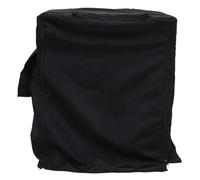 TOYANDONA Black Cloth Bird Cage Cover for Warm Keeping and Breathable Protection, Taming Helper with Finished Look Suitable for Bird Cage 45.6x45.6x86cm, Night Blackout and Cozy Nest